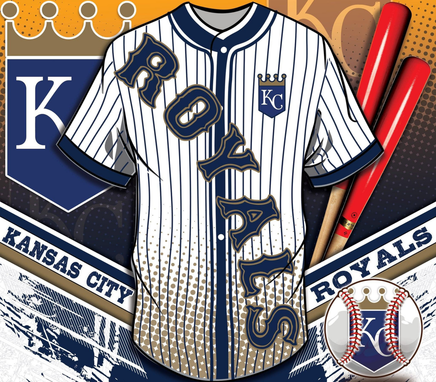 1036 #kansascity #royals OS tumbler