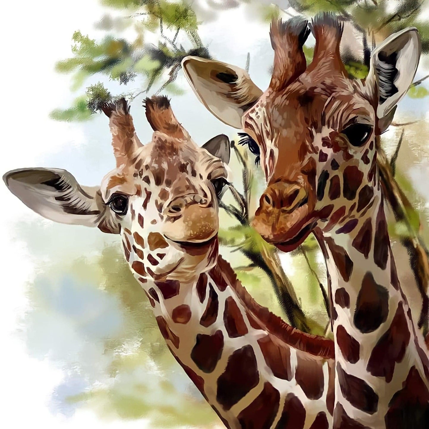1056 Beautiful Gentle Giraffes Tumbler