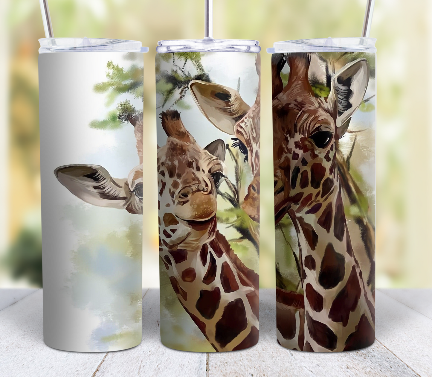 1056 Beautiful Gentle Giraffes Tumbler