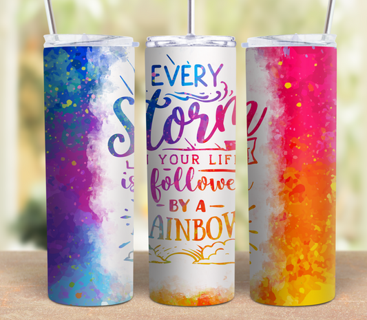 1006 Storm/Rainbow Tumbler