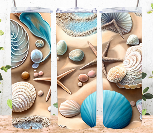 1010 Close Up Sea Shore Tumber