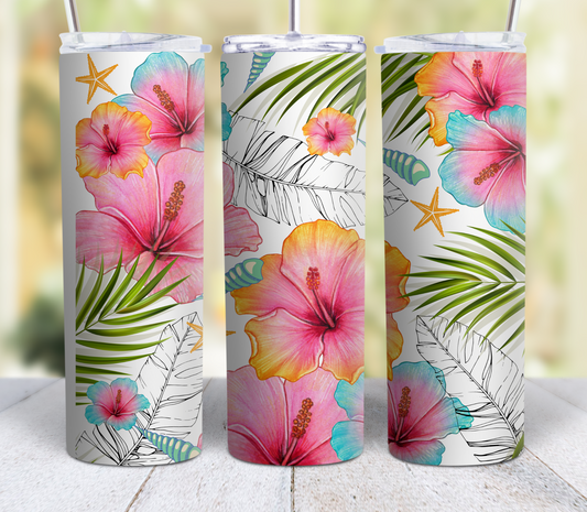 1019 Hibiscus #Tumbler