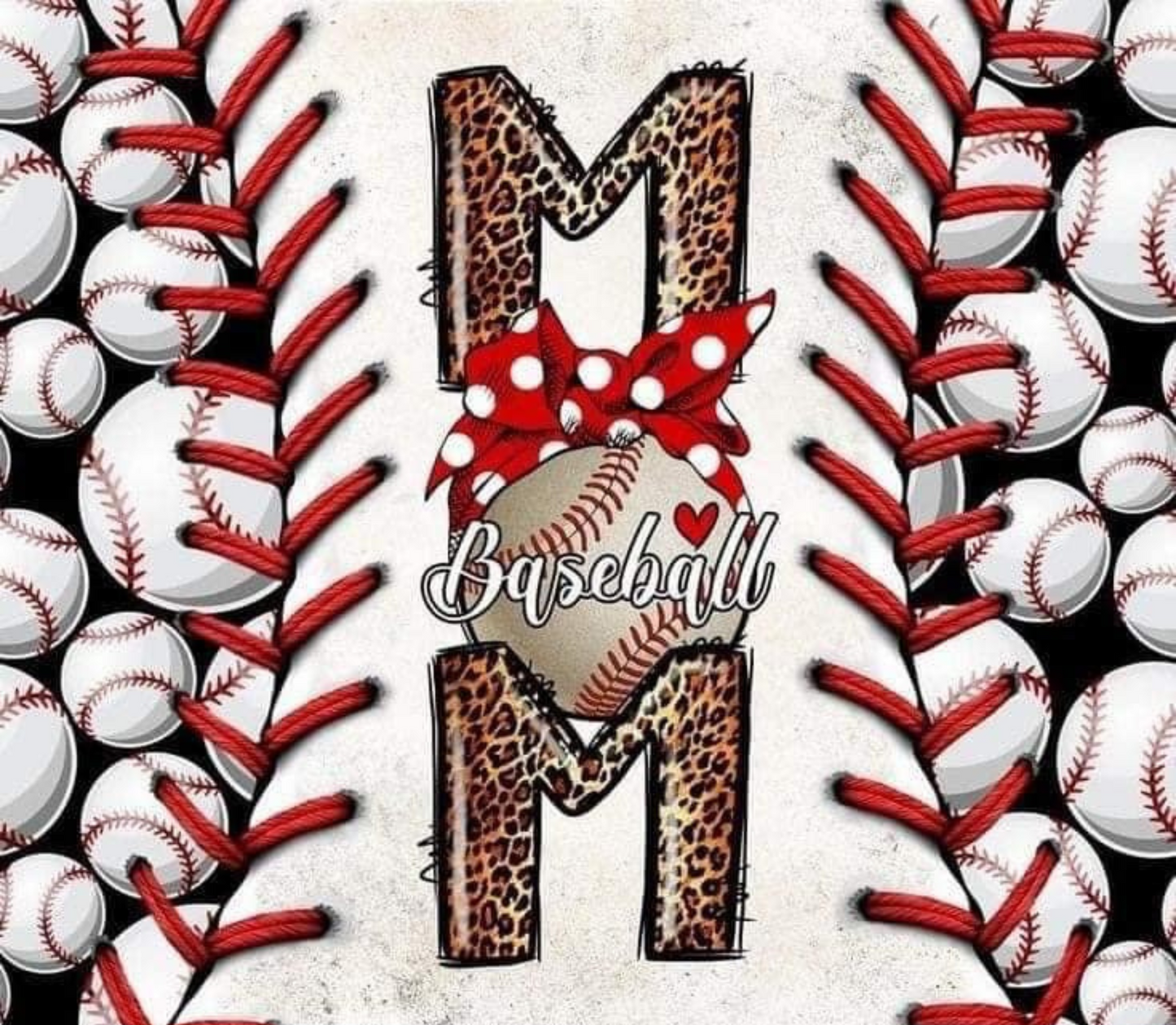 1017 #Baseball MOM #Tumbler